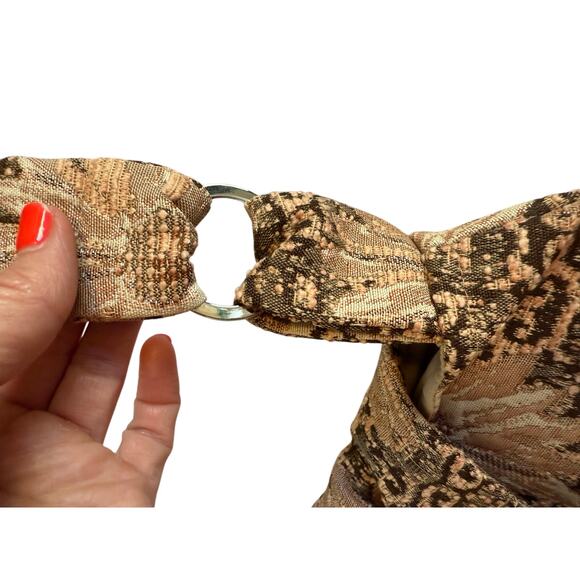 Dana Herbert New Handcrafted Cottagecore Floral Tapestry Shoulder Bag Boho Chic - Picture 7 of 13